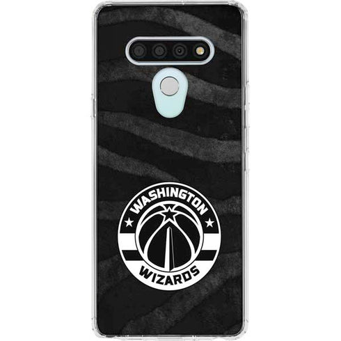 NBA Washington Wizards Animal Print LG Stylo 6 Clear Case