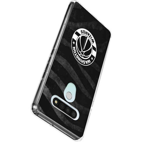 NBA Washington Wizards Animal Print LG Stylo 6 Clear Case