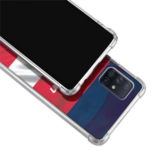 NBA Washington Wizards Away Jersey Galaxy A51 5G Clear Case