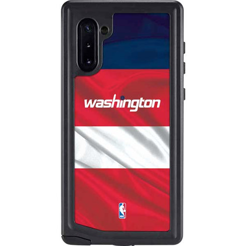 NBA Washington Wizards Away Jersey Galaxy Note 10 Waterproof Case