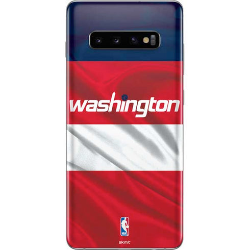 NBA Washington Wizards Away Jersey Galaxy S10 Plus Skin