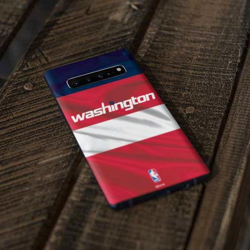 NBA Washington Wizards Away Jersey Galaxy S10 Skin