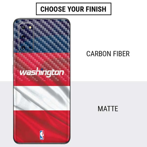 NBA Washington Wizards Away Jersey Galaxy S20 Skin