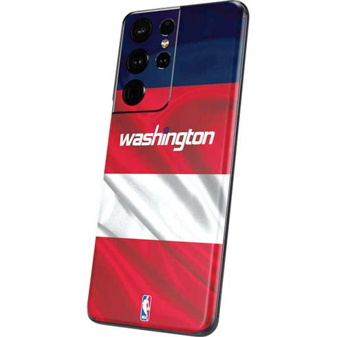 NBA Washington Wizards Away Jersey Galaxy S21 Ultra 5G Skin