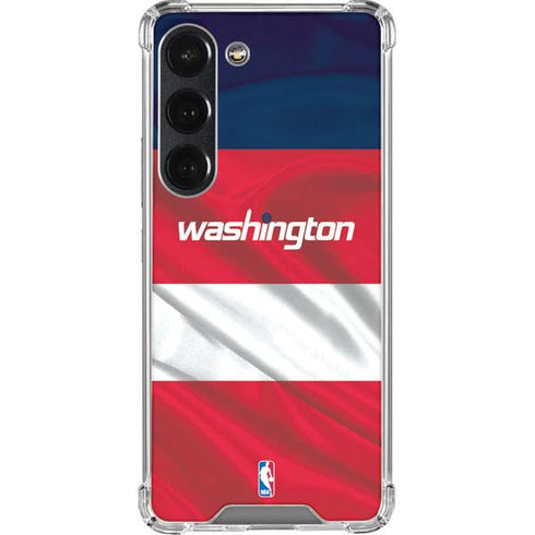 NBA Washington Wizards Away Jersey Galaxy S23 Clear Case