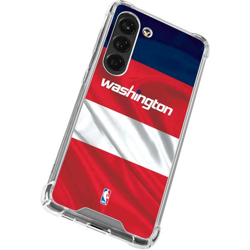 NBA Washington Wizards Away Jersey Galaxy S23 Clear Case