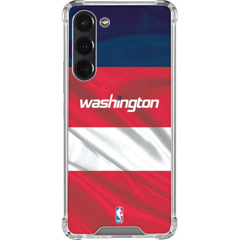 NBA Washington Wizards Away Jersey Galaxy S23 Plus Clear Case