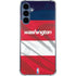 NBA Washington Wizards Away Jersey Galaxy S24 Clear Case