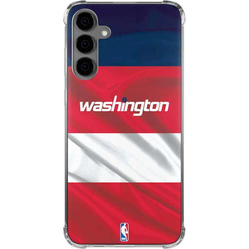 NBA Washington Wizards Away Jersey Galaxy S24 Plus Clear Case