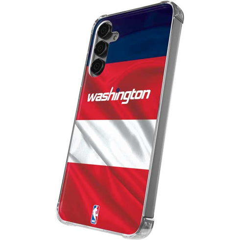 NBA Washington Wizards Away Jersey Galaxy S24 Plus Clear Case