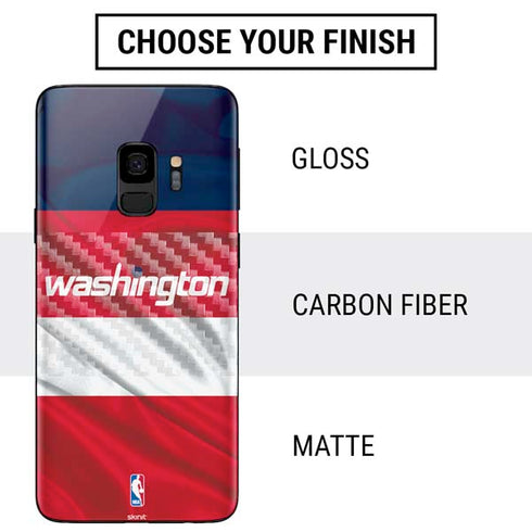 NBA Washington Wizards Away Jersey Galaxy S9 Skin