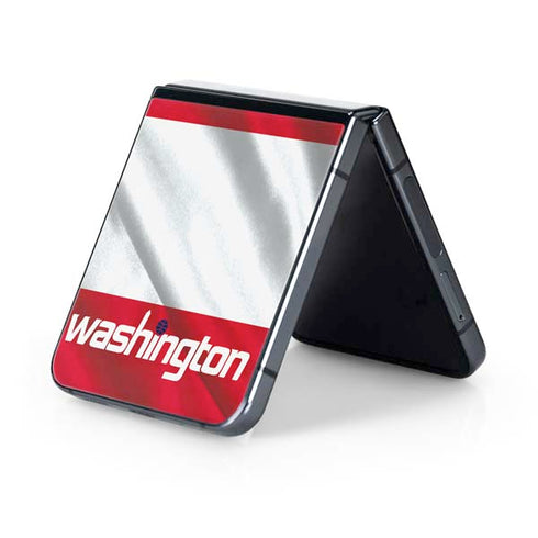NBA Washington Wizards Away Jersey Galaxy Z Flip5 5G Skin