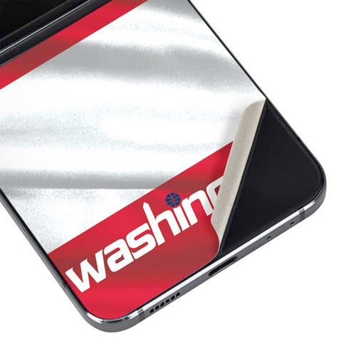 NBA Washington Wizards Away Jersey Galaxy Z Flip5 5G Skin