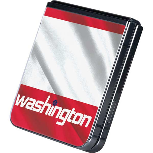 NBA Washington Wizards Away Jersey Galaxy Z Flip5 5G Skin