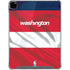 NBA Washington Wizards Away Jersey iPad Pro 12.9in (2020) Clear Case