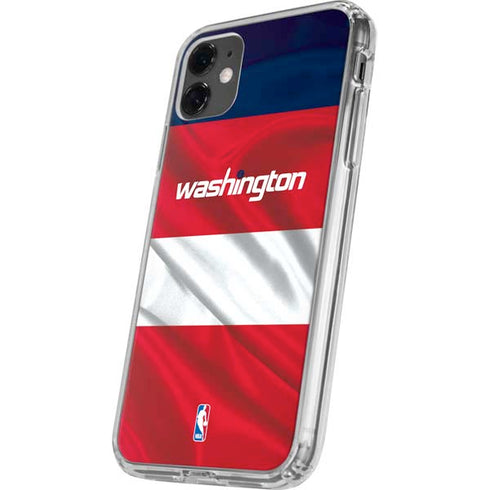 NBA Washington Wizards Away Jersey iPhone 11 Clear Case