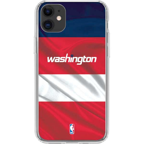 NBA Washington Wizards Away Jersey iPhone 11 Clear Case