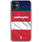 NBA Washington Wizards Away Jersey iPhone 11 Clear Case