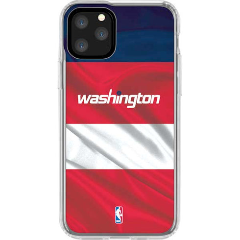 NBA Washington Wizards Away Jersey iPhone 11 Pro Clear Case