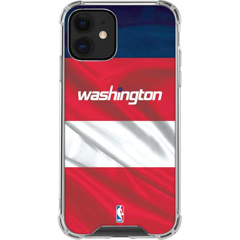 NBA Washington Wizards Away Jersey iPhone 12 Mini Clear Case