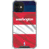 NBA Washington Wizards Away Jersey iPhone 12 Mini Clear Case