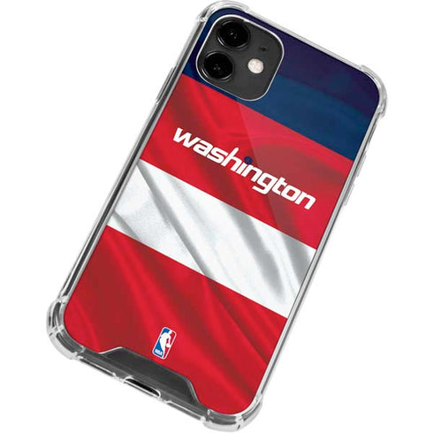 NBA Washington Wizards Away Jersey iPhone 12 Mini Clear Case