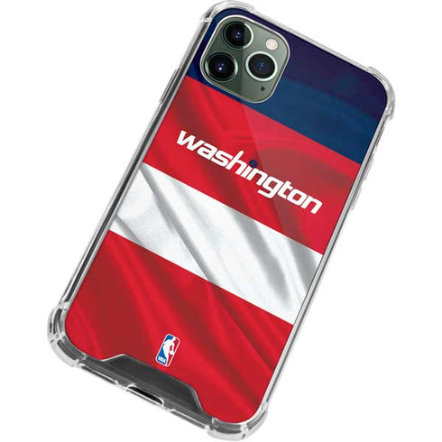 NBA Washington Wizards Away Jersey iPhone 12 Pro Clear Case