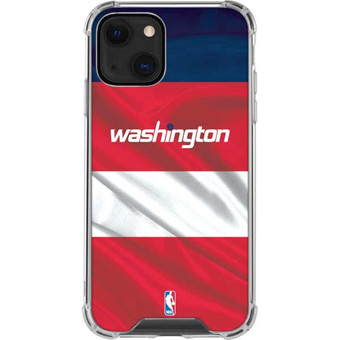 NBA Washington Wizards Away Jersey iPhone 13 Mini Clear Case