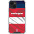 NBA Washington Wizards Away Jersey iPhone 15 Plus Clear Case
