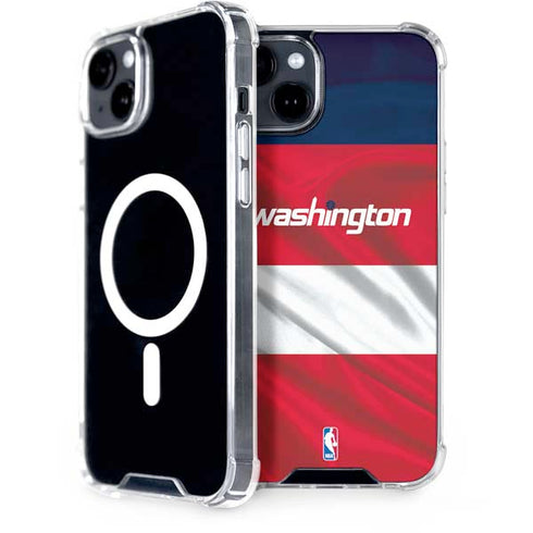NBA Washington Wizards Away Jersey iPhone 15 Plus MagSafe Case