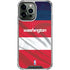 NBA Washington Wizards Away Jersey iPhone 14 Pro Max Clear Case