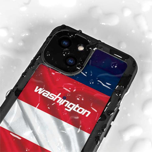 NBA Washington Wizards Away Jersey iPhone 15 Plus Waterproof Case