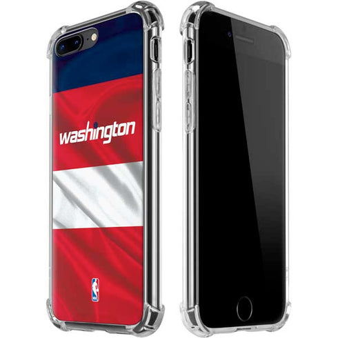 NBA Washington Wizards Away Jersey iPhone 7/8 Plus Clear Case
