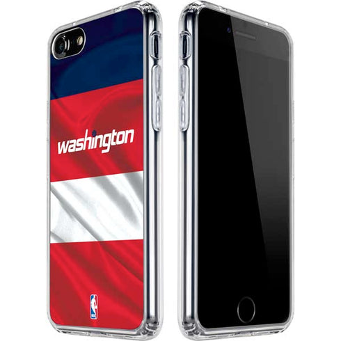 NBA Washington Wizards Away Jersey iPhone SE (2nd & 3rd Gen) Clear Case