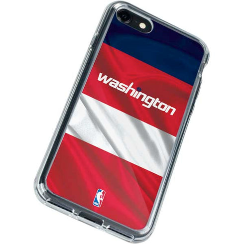 NBA Washington Wizards Away Jersey iPhone SE (2nd & 3rd Gen) Clear Case