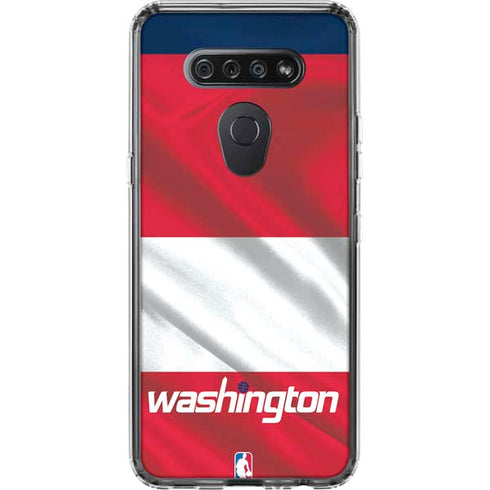 NBA Washington Wizards Away Jersey LG K51/Q51 Clear Case