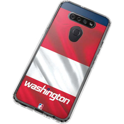 NBA Washington Wizards Away Jersey LG K51/Q51 Clear Case
