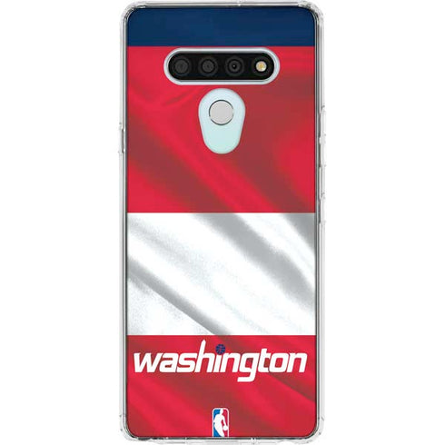 NBA Washington Wizards Away Jersey LG Stylo 6 Clear Case