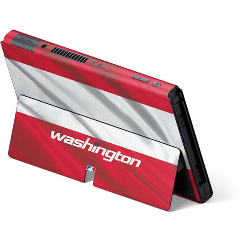 NBA Washington Wizards Away Jersey Nintendo Switch OLED (2021) Skin