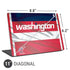 NBA Washington Wizards Away Jersey Universal Laptop 11in (8.8 x 6.2in) Skin