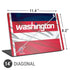 NBA Washington Wizards Away Jersey Universal Laptop 14in (11.4 x 8.2in) Skin