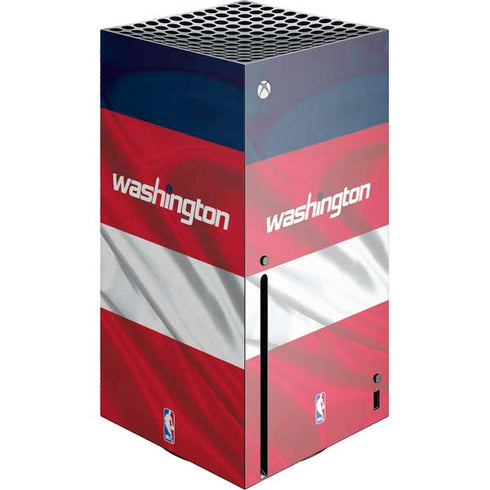 NBA Washington Wizards Away Jersey Xbox Series X Console Skin