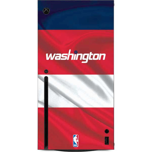 NBA Washington Wizards Away Jersey Xbox Series X Console Skin