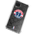 NBA Washington Wizards Black Rust Galaxy A12 Clear Case