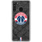 NBA Washington Wizards Black Rust Galaxy A21 Clear Case