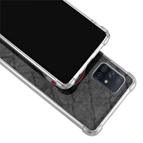 NBA Washington Wizards Black Rust Galaxy A51 5G Clear Case
