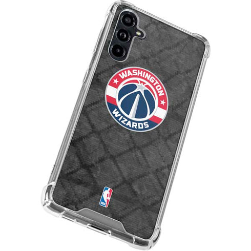 NBA Washington Wizards Black Rust Galaxy A54 5G Clear Case