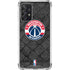 NBA Washington Wizards Black Rust Galaxy A72 5G Clear Case