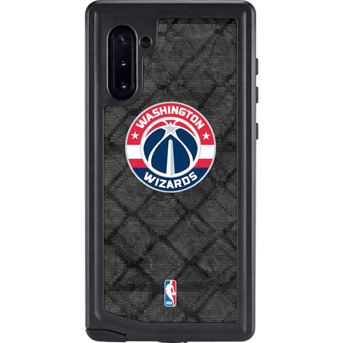 NBA Washington Wizards Black Rust Galaxy Note 10 Waterproof Case