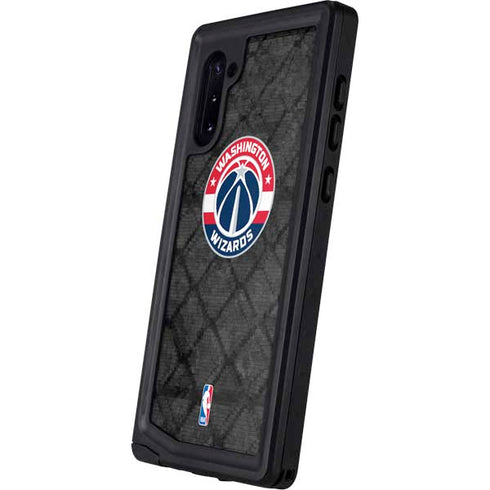 NBA Washington Wizards Black Rust Galaxy Note 10 Waterproof Case